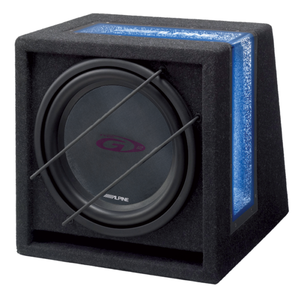 Alpine SBG-1244BR 12" Subwoofer i kabinet 4 ohm