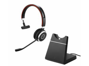 Headset Jabra Evolve2 65 MS Mono med Laderstander