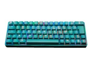 FOURZE GK60 mekanisk Tastatur Cyan eller hvid