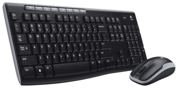 Trådløst tastatur/mus fra Logitech MK270