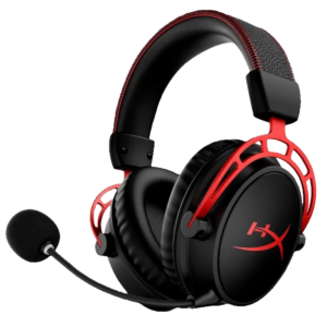 HyperX Cloud Alpha Trådløs Headset Sort Rød