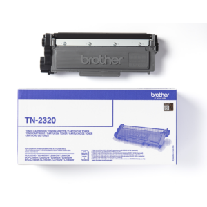 Brother TN2320 BK sort Lasertoner, Original