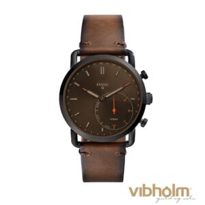 FOSSIL - Q Commuter Hybrid Smartwatch Herre sort stål FTW1149