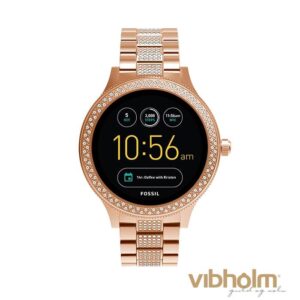 FOSSIL - Q Venture Smartwatch Dame rosaguldfarvet stål FTW6008