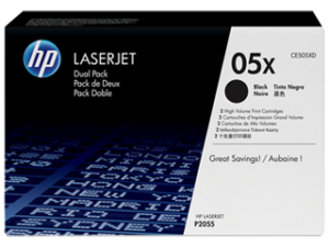 HP 05X - CE505X sort Lasertoner Original 6500 sider