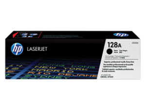 HP 128A - CE320A sort Lasertoner Original 2000 sider