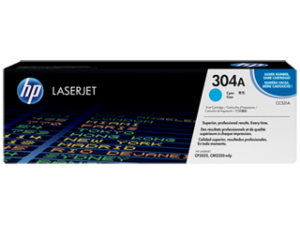 HP 304A - CC531A Cyan Lasertoner Original 2800 sider