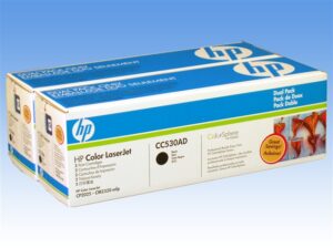 HP Black Laser Toner Twin Pack CC530AD / 304A CP2025