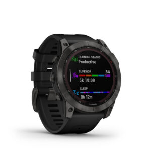 Ur - Garmin Fenix 7X Sapphire Solar - 51 mm - Carbon Grey