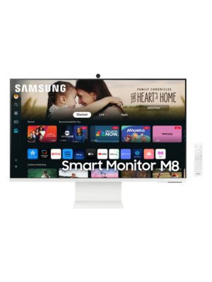 32" Samsung M8 Smart Monitor - 3840x2160 (4k / UHD) - VA - 65W USB-C - HDR10+