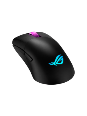 ASUS ROG KERIS Wireless - Gaming Mus - Optisk - 5 knapper - Sort med RGB lys