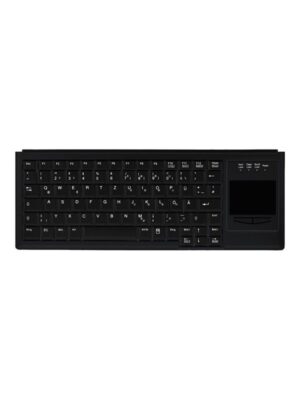 Cherry Active Key IndustrialKey AK-4400-G - keyboard - German - black - Tastatur - Tysk - Sort