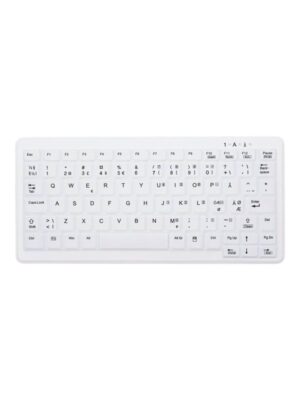 Cherry Active Key MedicalKey AK-C4110 - keyboard - Nordic - white - Tastatur - Nordisk - Hvid