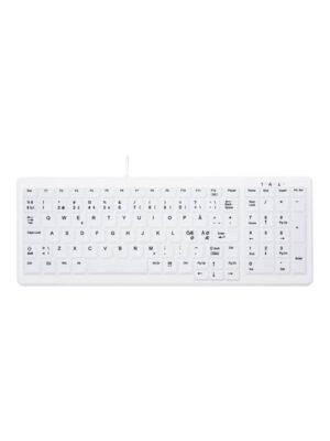 Cherry Active Key MedicalKey AK-C7000 - keyboard - Nordic - white Input Device - Tastatur - Nordisk - Hvid