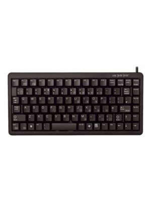 Cherry Compact-Keyboard G84-4100 - Tastatur - Nordisk - Sort