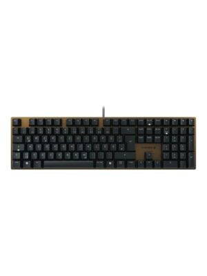 Cherry KC 200 MX - Tastatur - Tysk - Brun