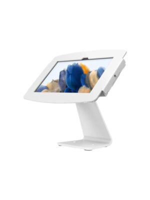 Compulocks Galaxy Tab A8 10.5-inch Rotating Counter Stand Kiosk - White