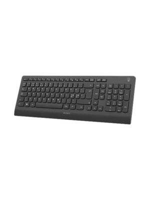 Deltaco Bluetooth Silent full size low-profile keyboard - Tastatur - Sort