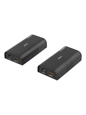 Deltaco Ethernet HDMI-forlænger op til 120m