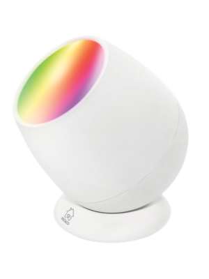 Deltaco Smart RGB wake-up-lampe, USB-C