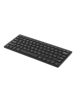 Deltaco TB-631 mini Keyboard Bluetooth - Nordic - black - Tastatur - Nordisk - Sort