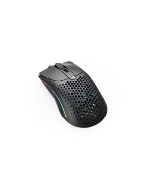 Glorious Model O Wireless 2 - Matte Black - Gaming Mus - Optisk - 6 knapper - Sort med RGB lys