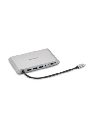 Kensington Driverfri, transportabel UH1440P USB-C 5 Gbps Dual video-dockingstation - DP/HDMI/VGA