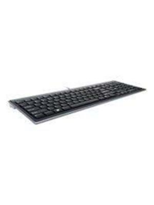 Kensington SlimType Keyboard keyboard - Tastatur - Fransk - Sort