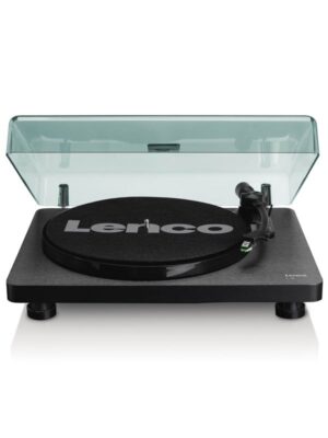 Lenco L-30BK Record Player with USB/PC encoding - Black - Pladespiller Sort