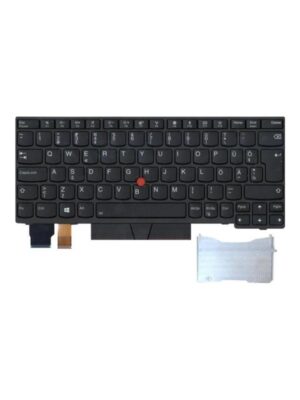 Lenovo Chicony - Bærbar tastatur - til udskiftning - Estisk - Sort