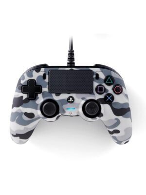 NACON PS4 Nacon Wired Compact Controller - Camo Grey - Controller - Sony PlayStation 4