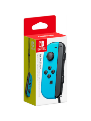 Nintendo Joy-Con Controllers (Left) Neon Blue - Controller - Nintendo Switch