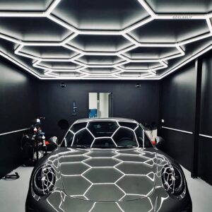 Premium Hexagon-lampe, 14 Grid System, 240 x 480 cm