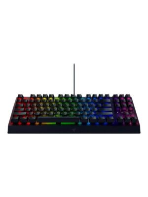 Razer BlackWidow V3 Tenkeyless - Yellow - US - Gaming Tastatur - Amerikansk engelsk - Sort