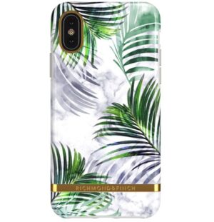 Richmond & Finch White Marble Tropics Mobil Cover - iPhone X/XS