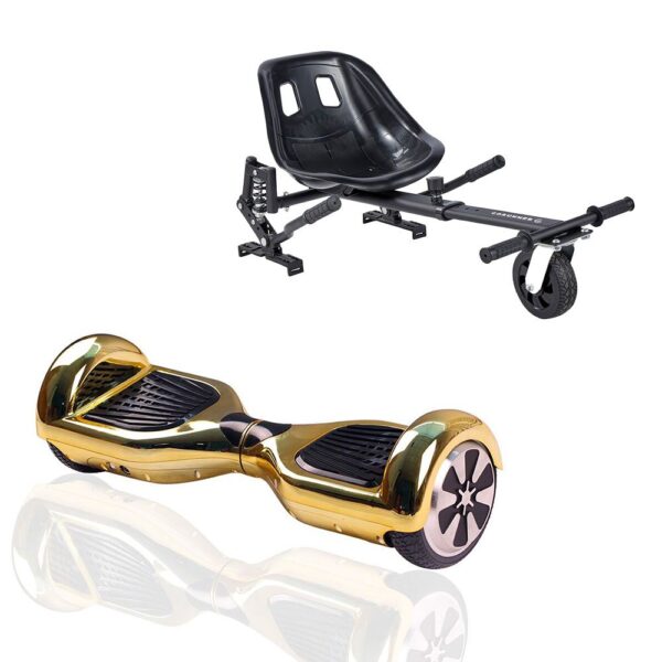 Segboard 6.5" - Guld / Offroad Gokart