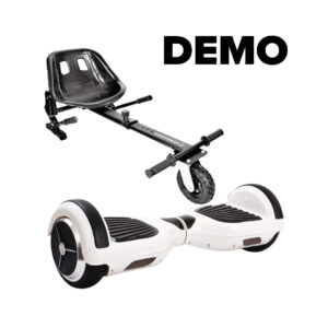 Segboard 6.5" - Hvid / Demo Offroad Gokart