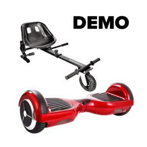 Segboard 6.5" - Rød / Demo Offroad Gokart