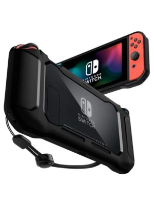 Spigen Rugged Armor - black - Nintendo Switch - Cover - Nintendo Switch