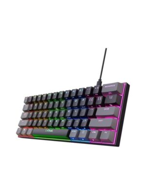 Trust GXT867 ACIRA 60% - Gaming Tastatur - Nordisk - Sort