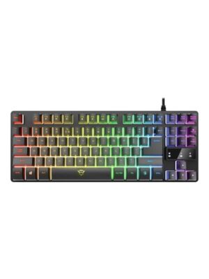 Trust Gaming GXT 833 Thado TKL - Gaming Tastatur - Nordisk - Sort