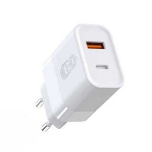 UPSTRÖM CIRKULÄR 30W oplader med Usb-A og Usb-C yderskal af 100 genbrugsplast