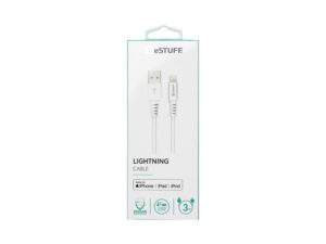 Kabel USB til Lightning Esuff Hvid 3 Meter