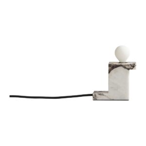 101 Copenhagen Brick høj lampe 10,5x12,5 cm Calacatta