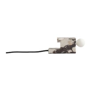 101 Copenhagen Brick lav lampe 8x14 cm Calacatta