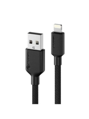 ALOGIC Elements PRO USB-A to Lightning cable 1m - Black