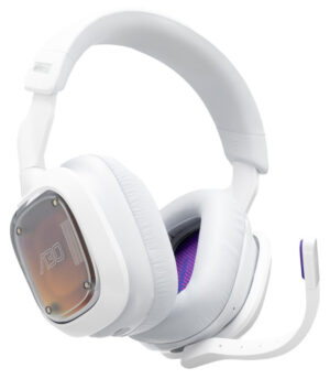 Astro A30 Trådløse Gaming Høretelefoner - 3,5mm Minijack, USB-A, 27 Timer - Hvid/Lilla (Xbox)