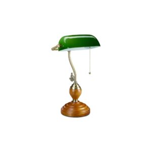 Banker lampe med trækkontakt