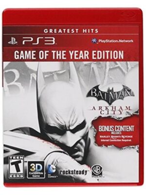 Batman: Arkham City - Game of the Year Edition - Sony PlayStation 3 - Action