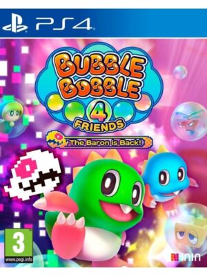 Bubble Bobble 4 Friends - The Baron is Back - Sony PlayStation 4 - Platformer